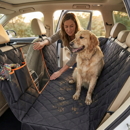 VIERA™ – Coprisedile Auto Impermeabile con Protezione Portiere